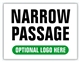 Race Event I.D. & Information Sign | Narrow Passage