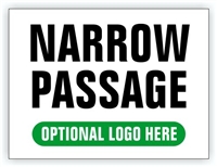 Race Event I.D. & Information Sign | Narrow Passage