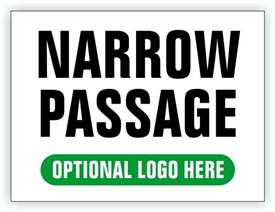 Race Event I.D. & Information Sign | Narrow Passage