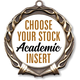 Academic Full Color Insert Medal