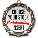 Body Building Full Color Insert Medal