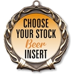 Beer Full Color Insert Medal