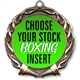 Boxing Full Color Insert Medal