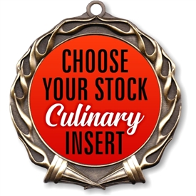 Culinary Full Color Insert Medal