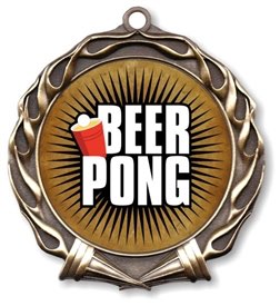 Beer Pong Medal