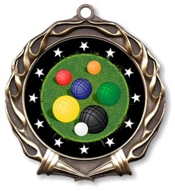 Bocce Ball Medal