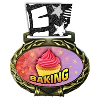 Baking Medal in Jam Oval Insert | Baking Award Medal
