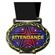 Attendance Medal in Jam Oval Insert | Attendance Award Medal