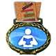 Reading Medal in Jam Oval Insert | Reading Award Medal