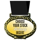 Archery Full Color Insert Medal