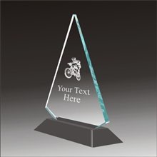 Pop-Peak bmx acrylic award