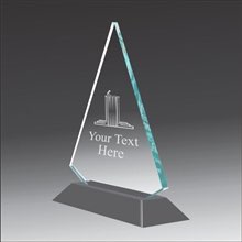 Pop-Peak debate acrylic award