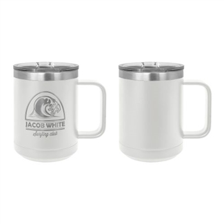 Personalized polar camel stainless vacuum mug