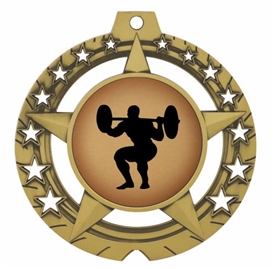 Weight Lifting Medal