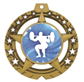 Weight Lifting Medal