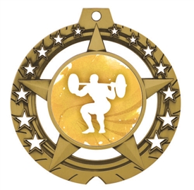 Weight Lifting Medal