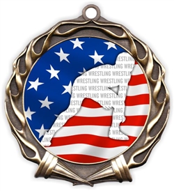 Wrestling Medal