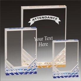 Attendance Jewel Mirage acrylic award