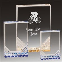 Biking Jewel Mirage acrylic award