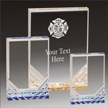 Fire Rescue Jewel Mirage acrylic award
