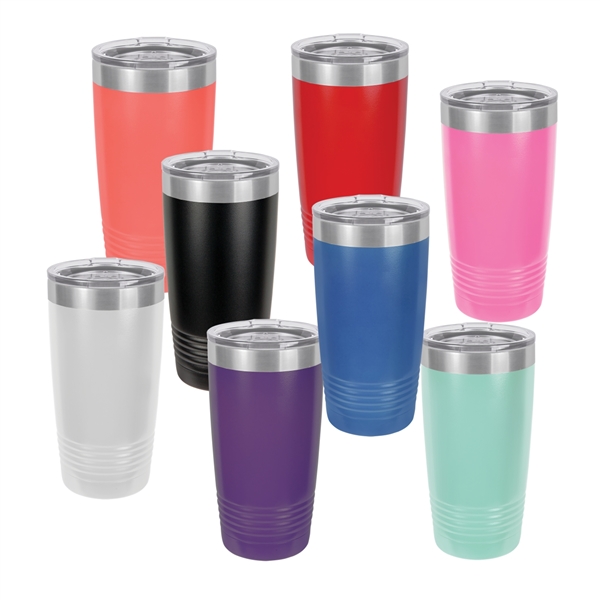 Personalized polar camel stainless vacuum tumbler