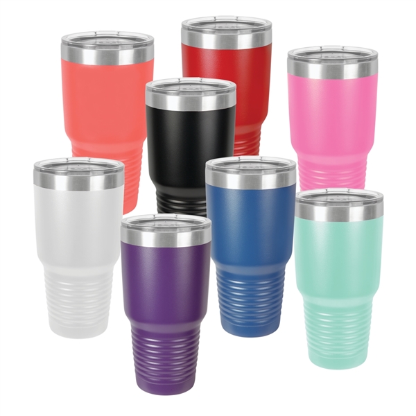 Personalized stainless vacuum tumbler