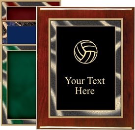 Piano Finish Volleyball Award Plaque