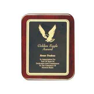 Piano Finish Award Plaque