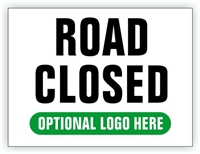 Event Parking Sign - Road Closed