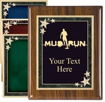 Piano Finish Mud Run Award Plaque