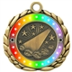 Colored Ring Cheer Medal