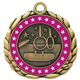 Colored Ring Gymnastics Medal