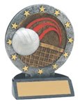 Volleyball Sculpted Resin Trophy