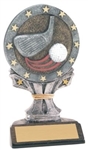 Golf Sculpted Resin Trophy