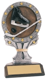 Hockey Sculpted Resin Trophy