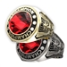 Award Ring Red stone