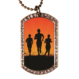 Stock Full Color Printed DOG TAG