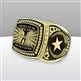 Gigantic Custom Text Champion Female Body Building Ring