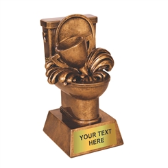 Loser Toilet  Award Trophy