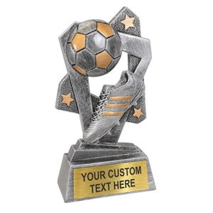 Soccer Resin Trophy Award