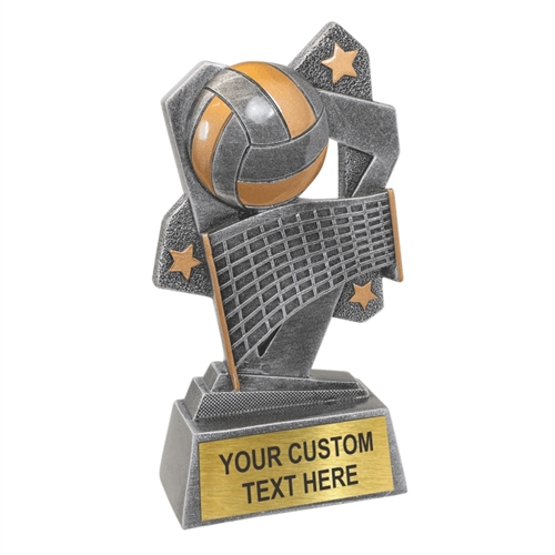 Volleyball Resin Trophy Award