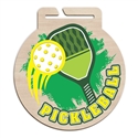 Wood Pickleball Medal | Pickleball Wooden Medal