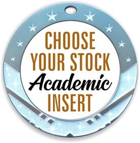 Academic Full Color Insert Medal