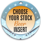 Beer Full Color Insert Medal