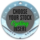 Cycling Full Color Insert Medal