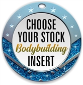 Body Building Full Color Insert Medal