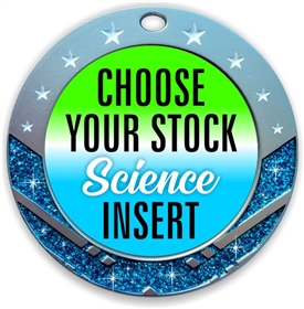 Science Full Color Insert Medal