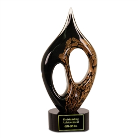 Art Glass Award | Glass Art Sculpture Trophy