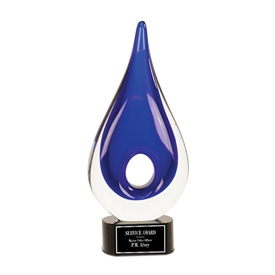 Art Glass Award | Glass Art Sculpture Trophy