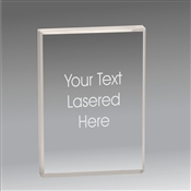 Rectangle Clear acrylic award